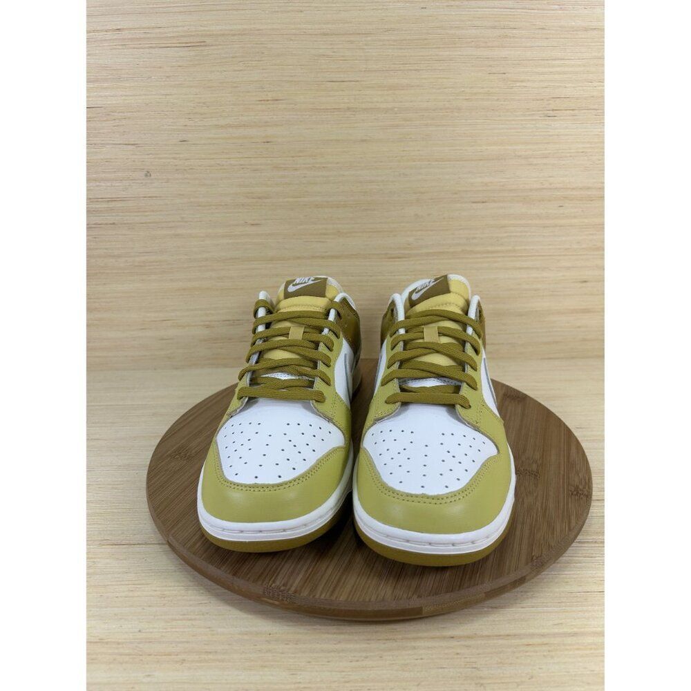 NEW Nike Dunk Low Retro Bronzine Coconut Milk Saturn Gold Shoes Mens 11 - Picture 2 of 7